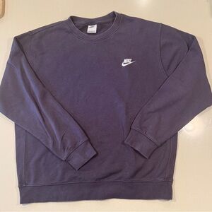 Nike Blue Crewneck Sweatshirt